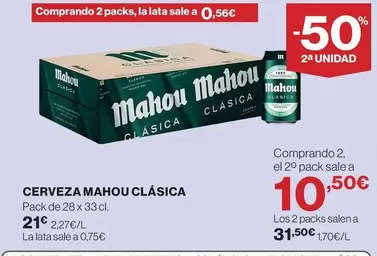 Mahou - Cerveza Clasica