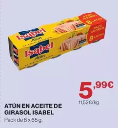Isabel - Atun En Aceite De Girasol