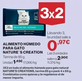 Purina - Alimento Humedo Para Gato Nature's Creation
