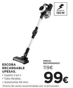Escoba Recargable Ufesa5