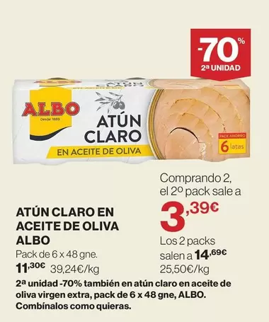 Albo - Atun Claro En Aceite De Oliva