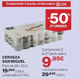 San Miguel - Cerveza