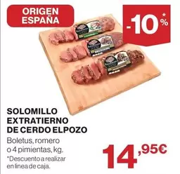 elpozo - Solomillo Extratierno De Cerdo