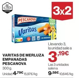 Pescanova - Varitas De Merluza Empanadas
