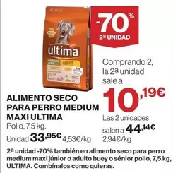 Affinity - Alimento Seco Para Perro Medium Maxi Ultima