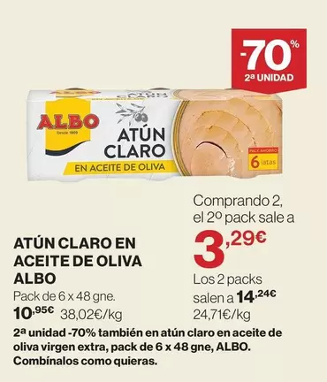Albo - Atun Claro En Aceite De Oliva