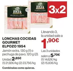 elpozo - Lonchas Cocidas Gourmet 1954