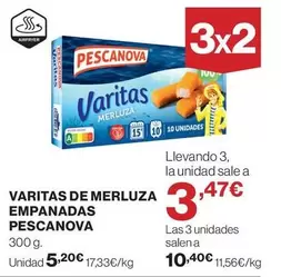 Pescanova - Varitas De Merluza Empanadas