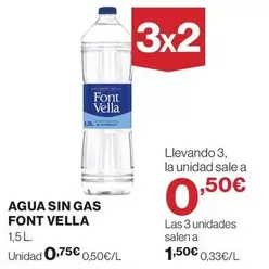 Font Vella - Agua Sin Gas