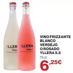 Yllera - Vino Frizzante Blanco Verdejo O Rosado