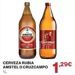 Cruzcampo - Cerveza Rubia