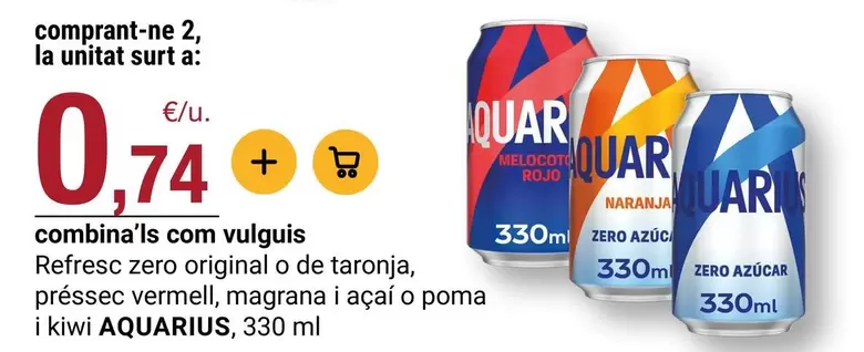 Aquarius - Refresc Original O De Taronja