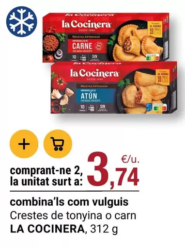 La Cocinera - Crestes De Tonyina O Carn