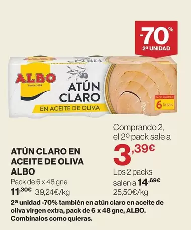 Albo - Atun Claro En Aceite De Oliva
