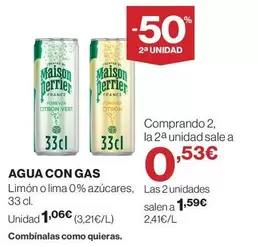 France - Agua Con Gas