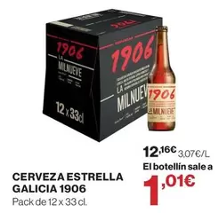 1906 - Cerveza Estrella Galicia