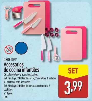 Crofton - Accesorios De Cocina Infantiles