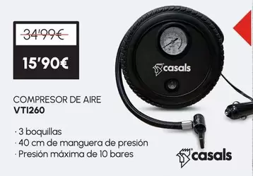 casals - Compresor De Aire Vti260