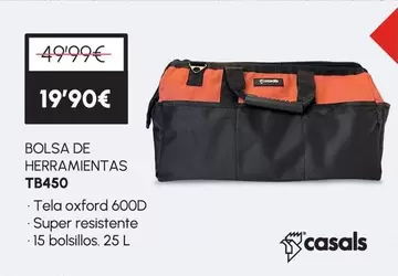 casals - Bolsa De Herramientas Tb450