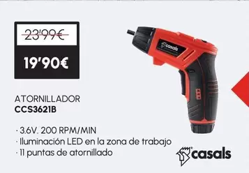 casals - Atornillador Ccs3621b