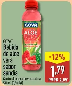 Goya - Bebida De Aloe Vera Sabor Sandia