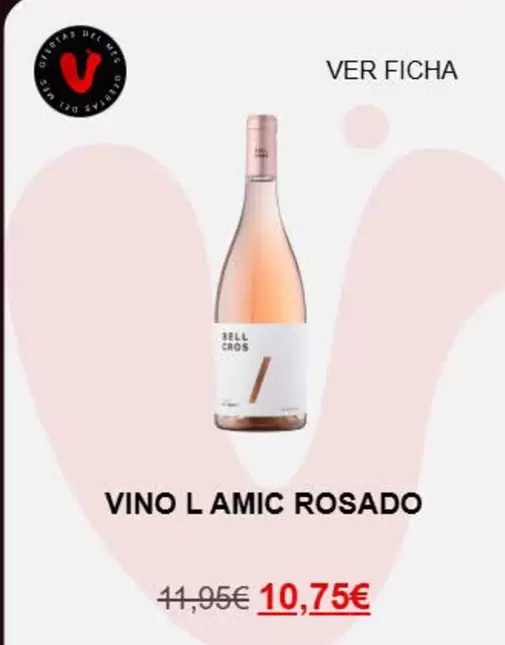 Bell Cros - Vino L Amic Rosado