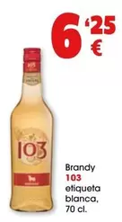 103 - Brandy Etiqueta Blanca
