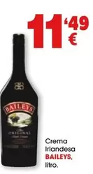 Baileys - Crema Irlandesa