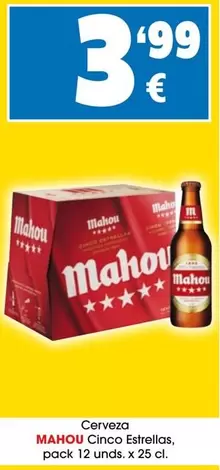 Mahou - Cerveza Cinco Estrellas