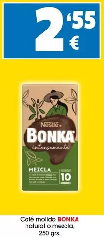 Nestlé - Cafe Molido Bonka Natural O Mezcla