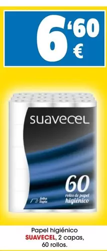 Suavecel - Papel Higiénico, 2 Capas