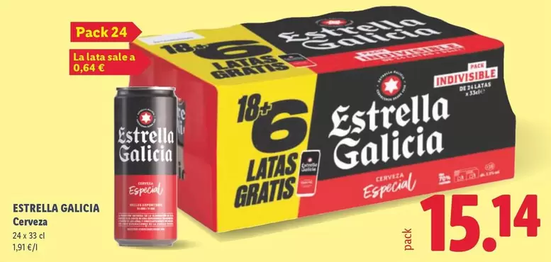 Estrella Galicia - Cerveza