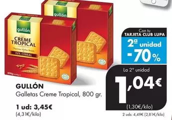 Gullón - Galletas Creme Tropical