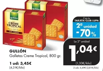 Gullón - Galletas Creme Tropical