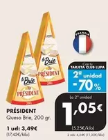 Président - Queso Brie