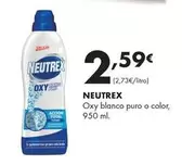 Neutrex - Oxy Blanco Puro O Color