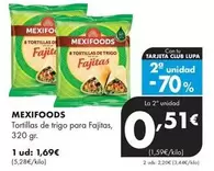 Mexifoods - Tortillas De Trigo Para Fajitas