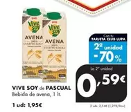 Pascual - Vive Soy De Bebida De Avena