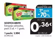 Scotch-Brite - Estropajo Salvaunas