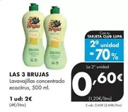 Las 3 Brujas - Lavavajillas Concentrado Ecocitrus