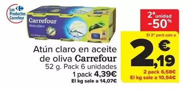 carrefour - Atun Claro En Aceite De Oliva