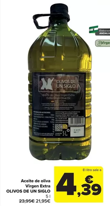 Señorío de Olivenza - Aceite De Oliva Virgen Extra