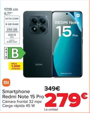 Xiaomi - Smartphone Redmi Note 15 Pro