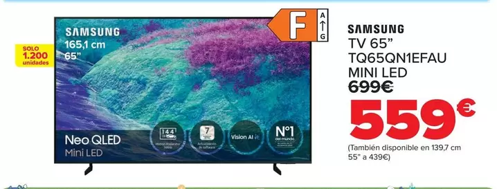 Samsung - Tv 65 TQ65QN1EFAU Mini Led