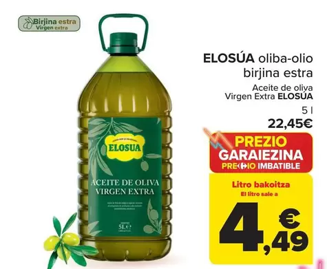 Elosua - Aceite De Oliva Virgen Extra 