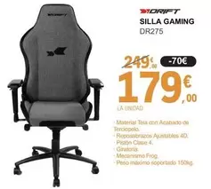 Drift - Silla Gaming DR275