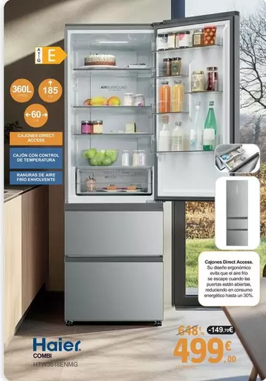 Haier - Combi HTW3618ENMG