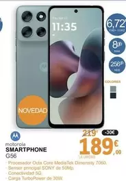 Motorola - Smartphone G56