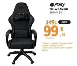 Fury - Silla Gaming Shinai S4