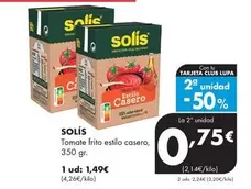 Solís - Tomate Frito Estilo Casero